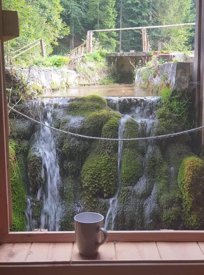 Wooden House With A Waterfall "Stipanov Mlin" Villa Plitvička Jezera Esterno foto